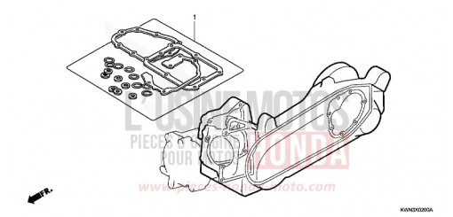 TROUSSE DE JOINT B WW125D de 2013